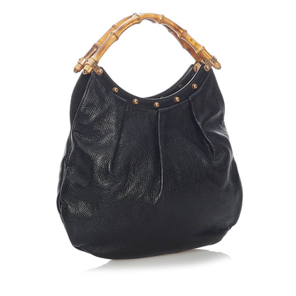 Bamboo Leather Handbag