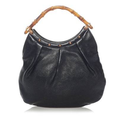 Bamboo Leather Handbag