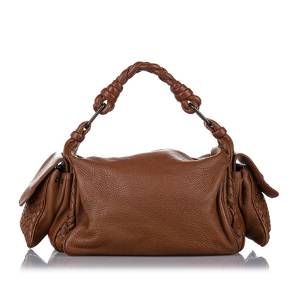 Intrecciato Leather Handbag