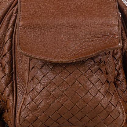Intrecciato Leather Handbag