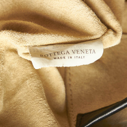 Intrecciato Leather Boston Bag