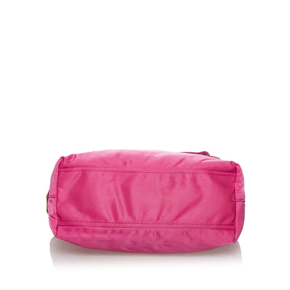 Canapa Tessuto Bow Handbag