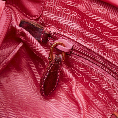 Canapa Tessuto Bow Handbag