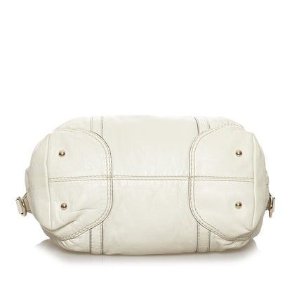 Horsebit Nail Leather Handbag