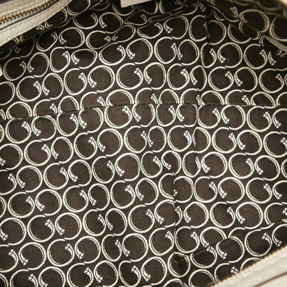Horsebit Nail Leather Handbag