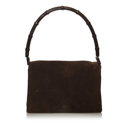 Bamboo Suede Handbag