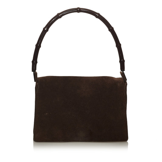 Bamboo Suede Handbag