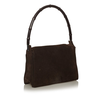 Bamboo Suede Handbag