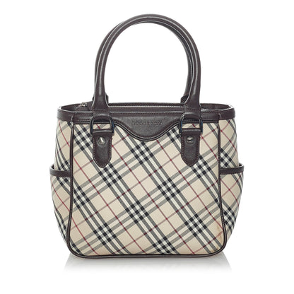 Nova Check Canvas Handbag