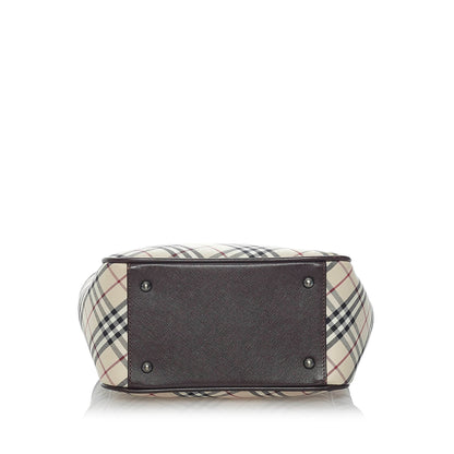 Nova Check Canvas Handbag