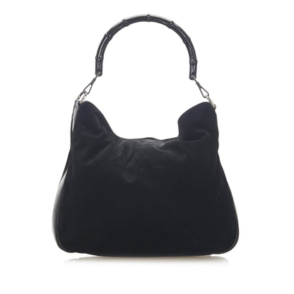 Bamboo Suede Handbag