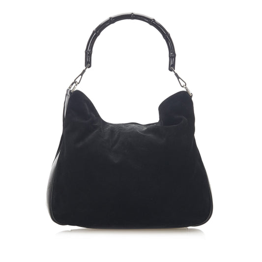 Bamboo Suede Handbag