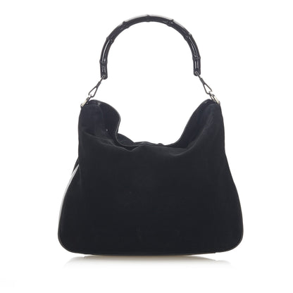 Bamboo Suede Handbag