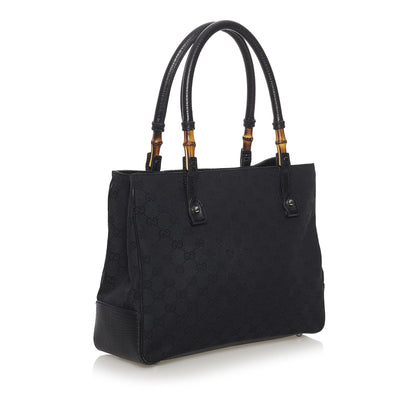 Bamboo GG Canvas Handbag