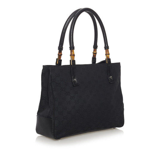 Bamboo GG Canvas Handbag