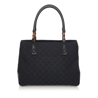 Bamboo GG Canvas Handbag