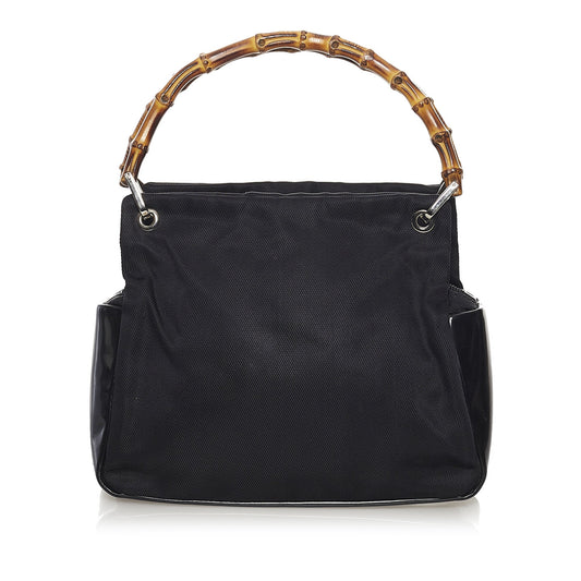 Bamboo Nylon Handbag
