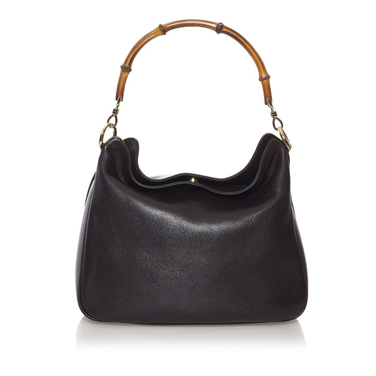 Bamboo Leather Handbag