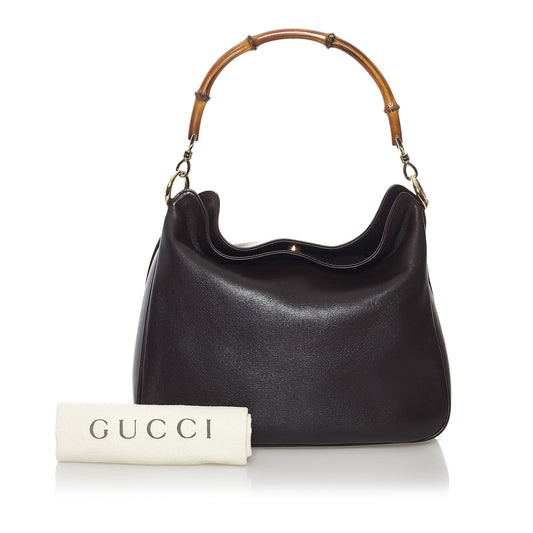 Bamboo Leather Handbag