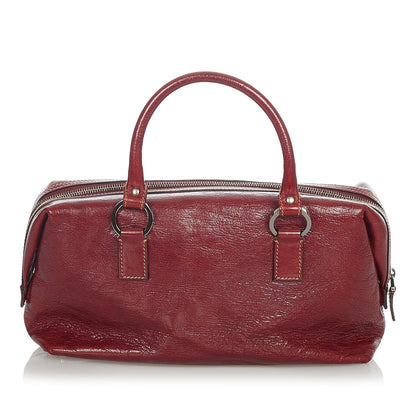 Leather Boston Bag