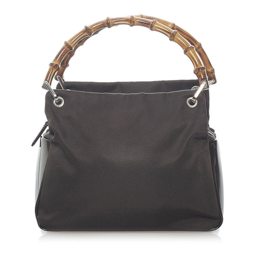 Bamboo Nylon Handbag
