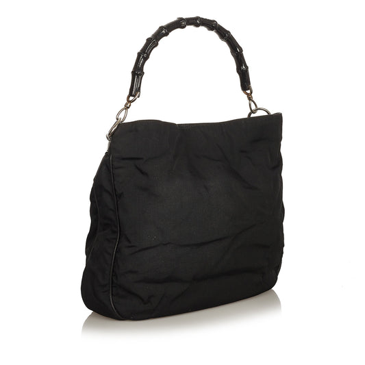 Bamboo Nylon Handbag