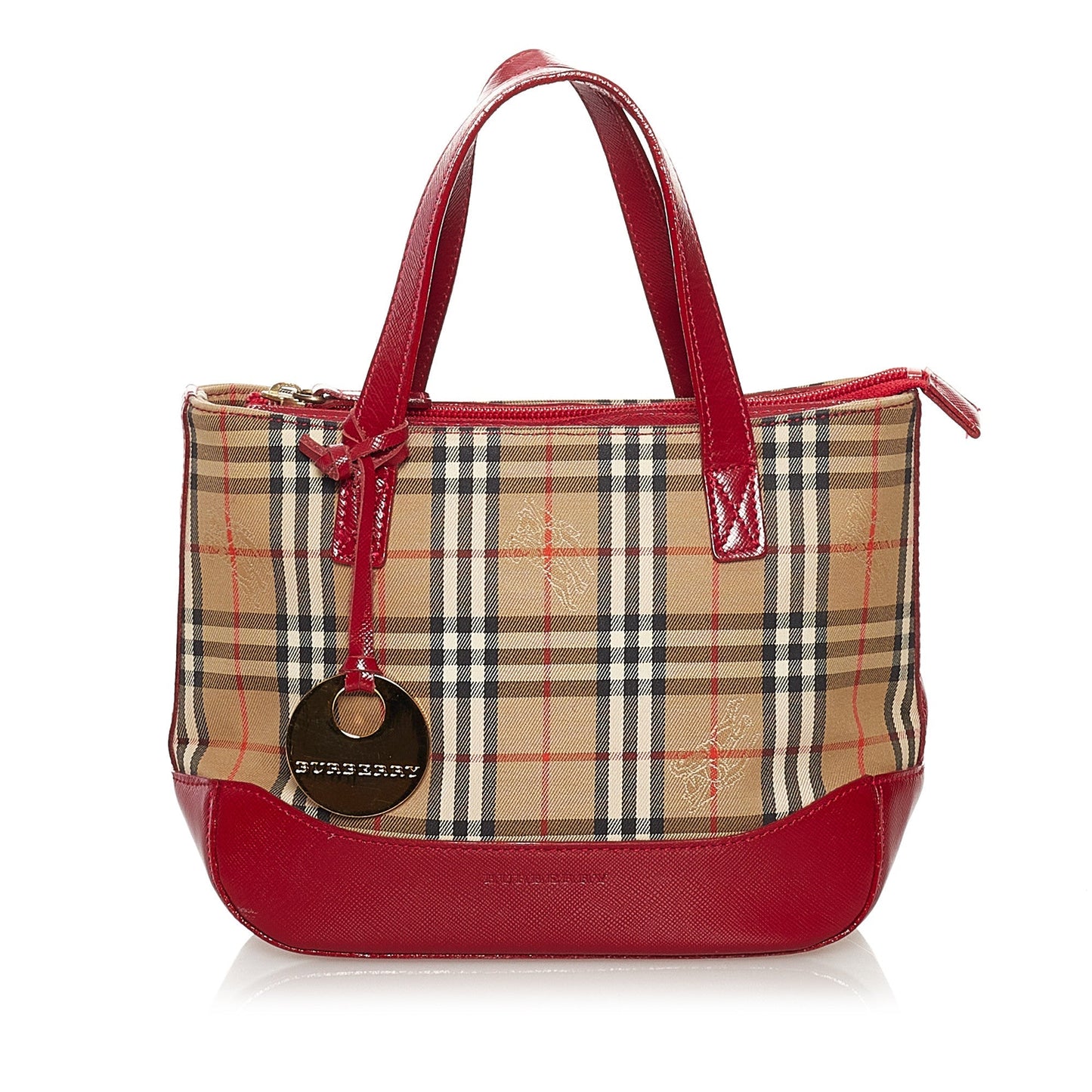 Haymarket Check Canvas Handbag