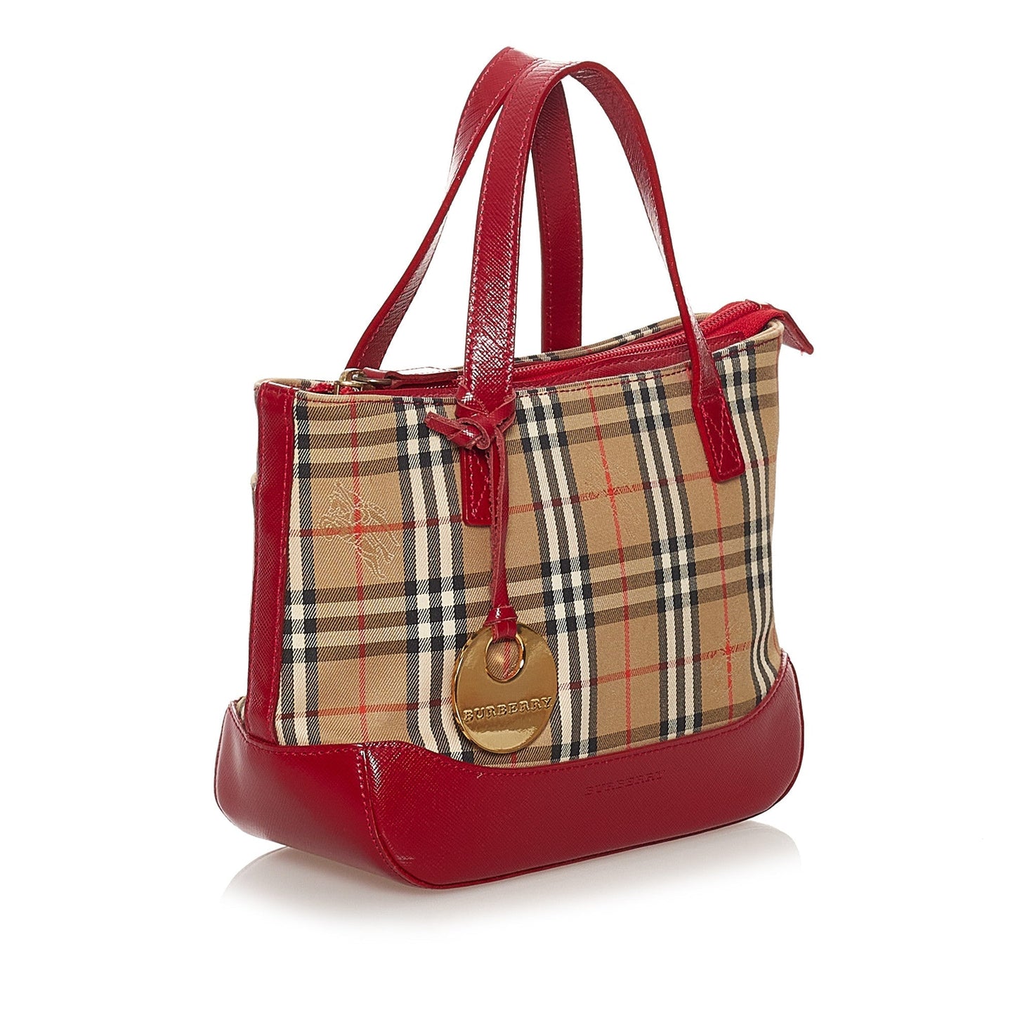 Haymarket Check Canvas Handbag