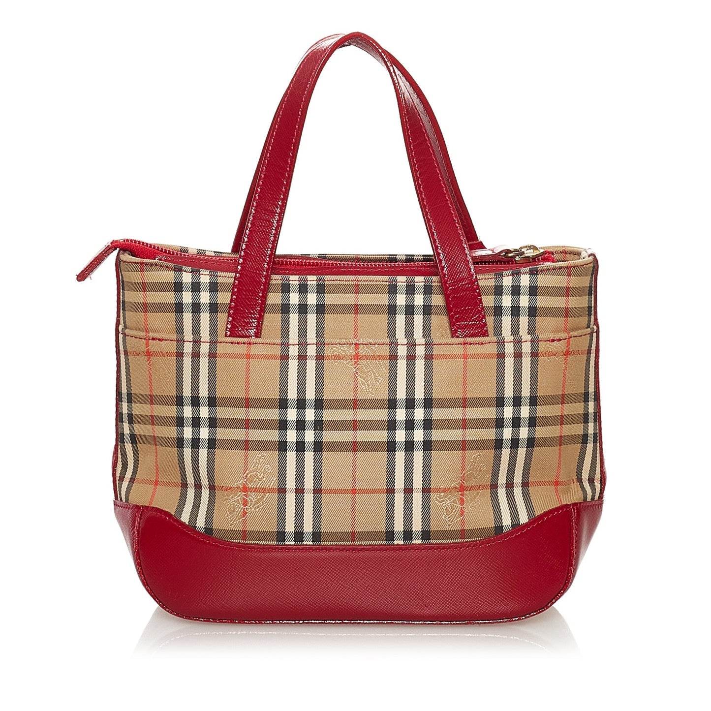 Haymarket Check Canvas Handbag