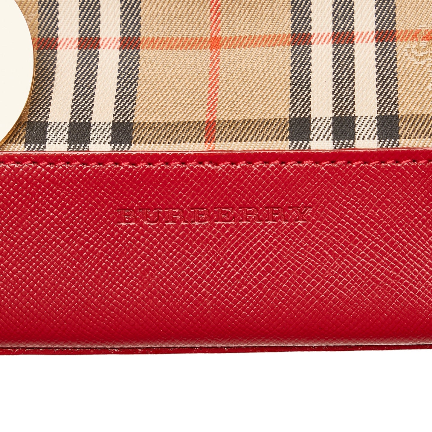 Haymarket Check Canvas Handbag