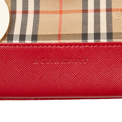 Haymarket Check Canvas Handbag