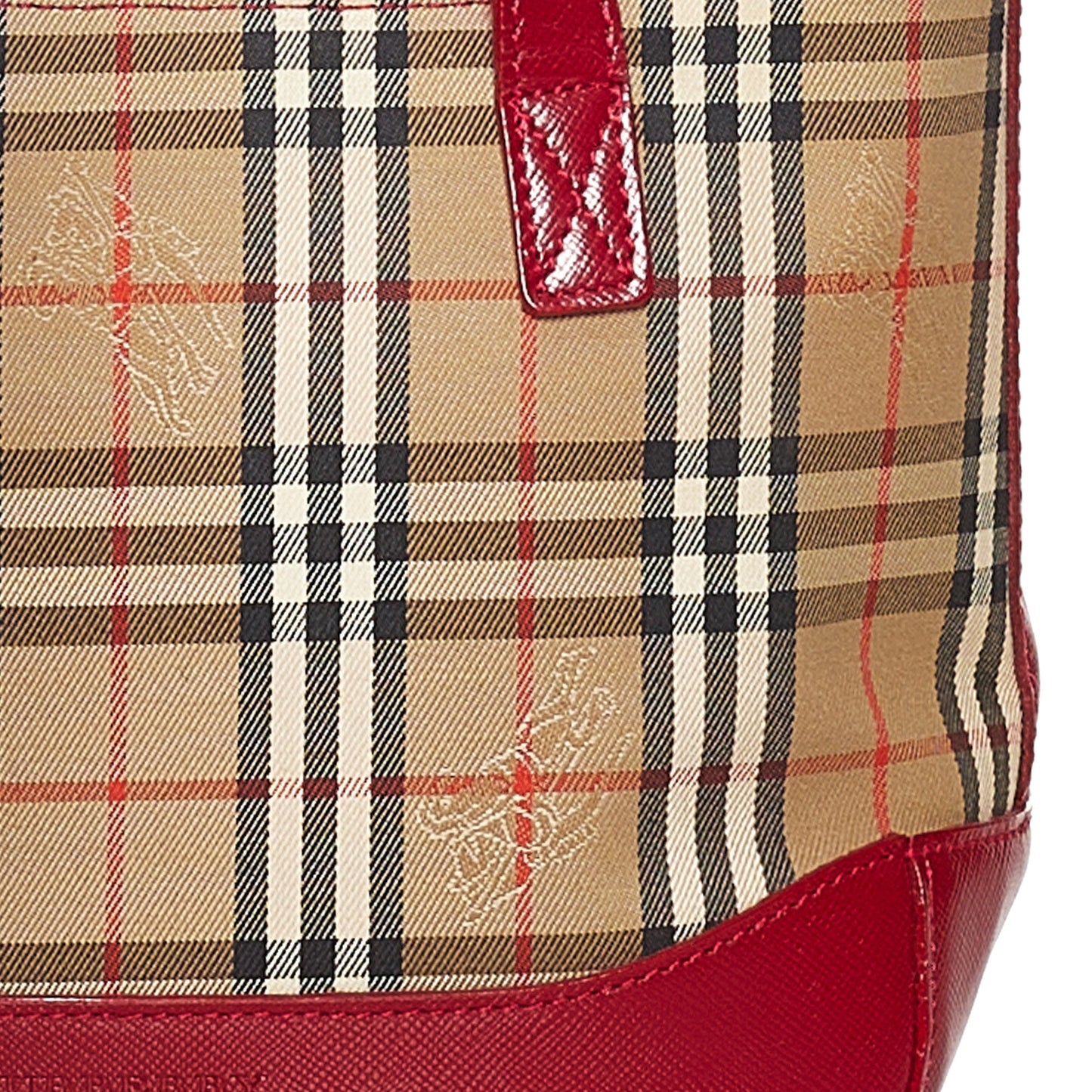 Haymarket Check Canvas Handbag
