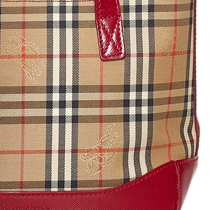 Haymarket Check Canvas Handbag
