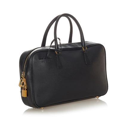 Saffiano Bauletto Handbag
