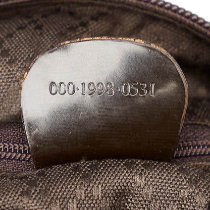 Bamboo Nylon Shoulder Bag