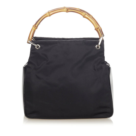 Bamboo Nylon Handbag