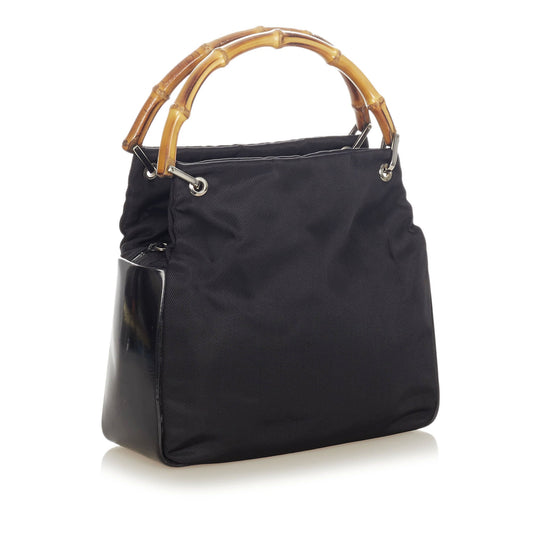 Bamboo Nylon Handbag