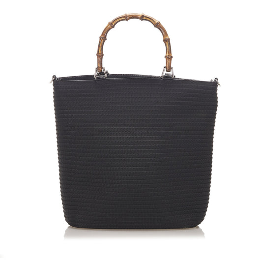 Bamboo Canvas Handbag