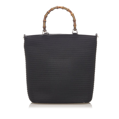 Bamboo Canvas Handbag