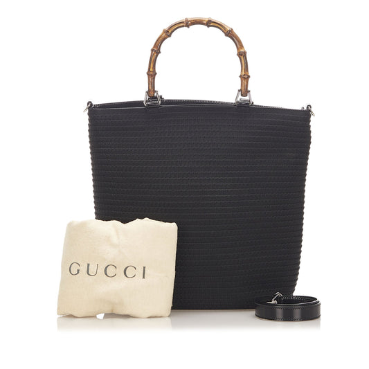 Bamboo Canvas Handbag