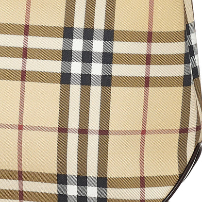 House Check Canvas Handbag