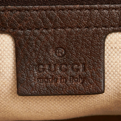 Bamboo Crafty Leather Handbag