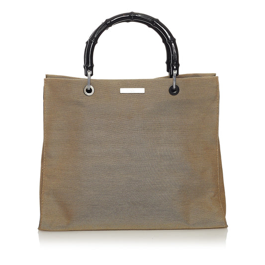 Bamboo Canvas Handbag