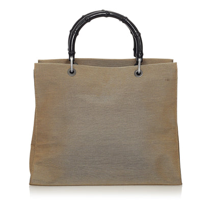 Bamboo Canvas Handbag