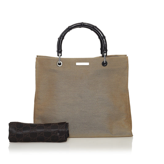 Bamboo Canvas Handbag