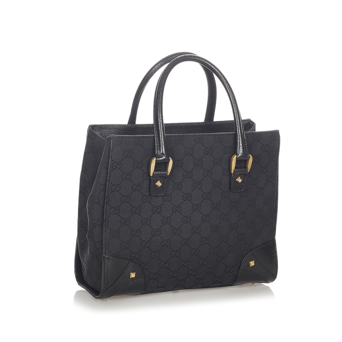 GG Canvas Nailhead Handbag