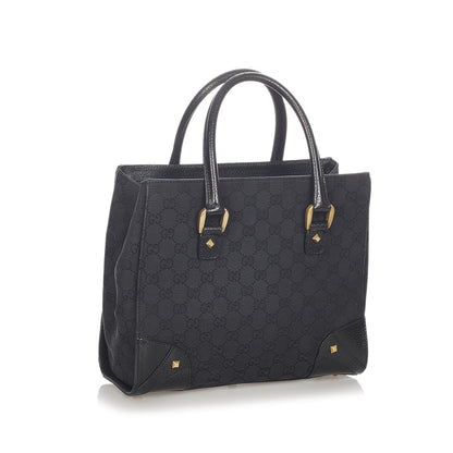 GG Canvas Nailhead Handbag