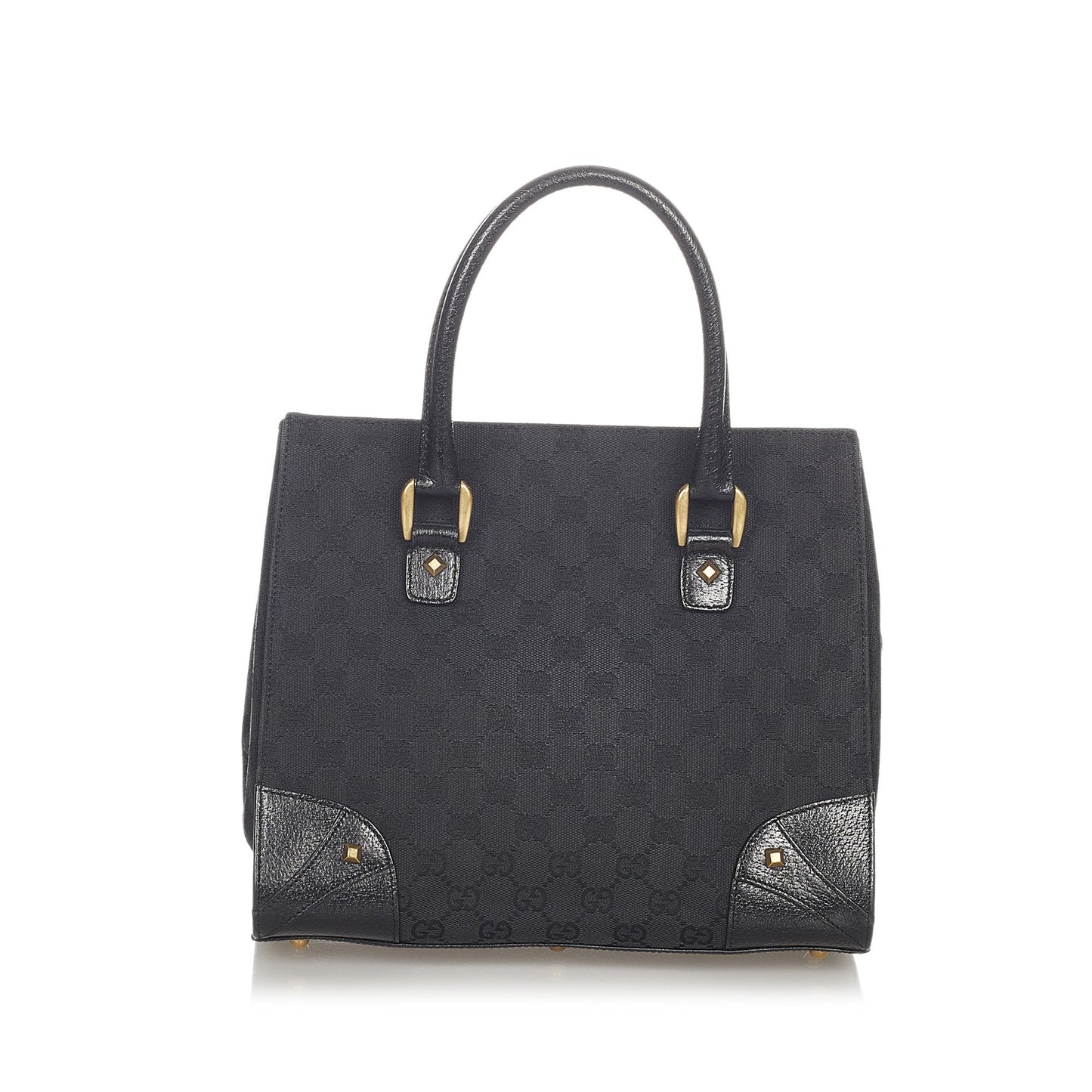 GG Canvas Nailhead Handbag