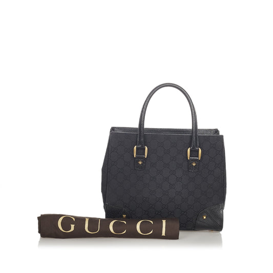 GG Canvas Nailhead Handbag