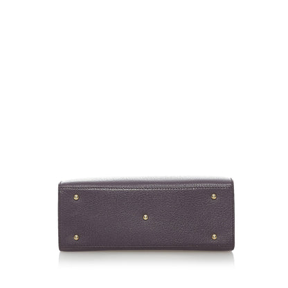 Lady Lock Leather Handbag